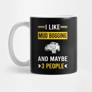 3 People Mud Bogging Mudding Mug